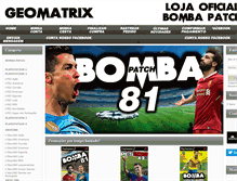 Tablet Screenshot of geomatrixgames.com